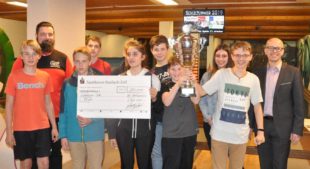 R8ab und R7a qualifizieren sich für das Landesschülerfinale im Kegeln