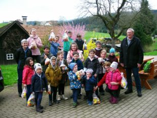 Osterwanderung für Kinder gemacht