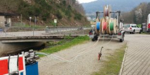 Glasfaser für den Norden Nordrachs wird verlegt