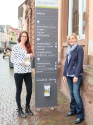 Mit neuem Fußgängerleitsystem und frischem Cityguide gut informiert durch Zell