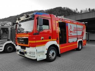 Feuerwehr Zell a. H.: Frühjahrsübung und Fahrzeugweihe