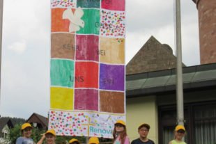 2019-6-11-OH-Monika Bleier-Pfingstfahne