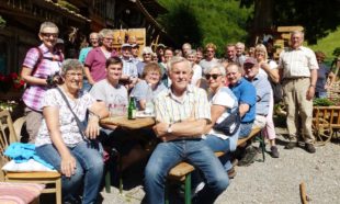 Entersbacher Wandergruppe besuchte das legendäre Ruhlsbach-Schöpfle