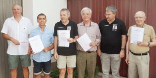 Ehrenvorstand Peter Baumann seit 50 Jahren aktiv im Schachclub Zell