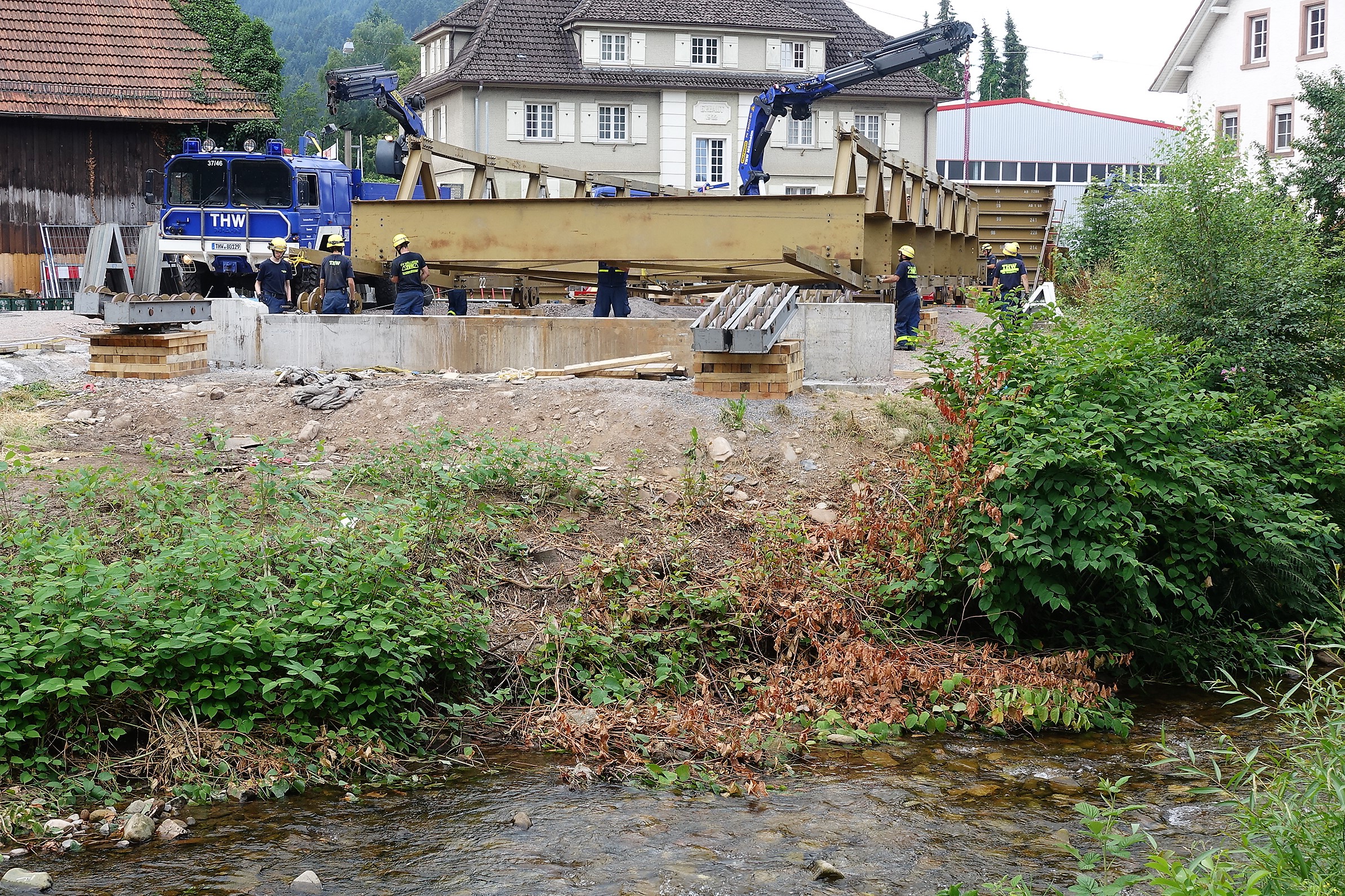 2019-7-15-ZE-UH-Walter Nock-THW-Behelfsbrücke-Brückenrückbau-Rückbau Kurgartenumfahrung (31)