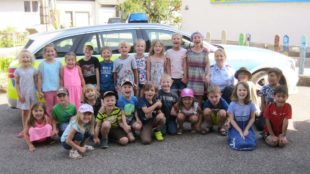 Die Schulfüchse sind jetzt bestens gerüstet für den Weg zur Schule