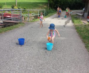 Wasserspaß statt Hallenturnen