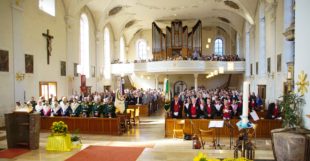 Freude und Fröhlichkeit beim ökumenischen Kirchentag