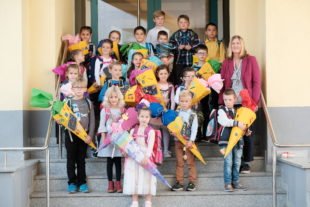 Erste Schulstunde für ABC-Schützen des Bildungszentrum Ritter von Buß