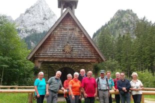 2019-9-2-NO-DAV-Ammergauer Alpen Gruppe bei der Wankerfleck-Kapelle