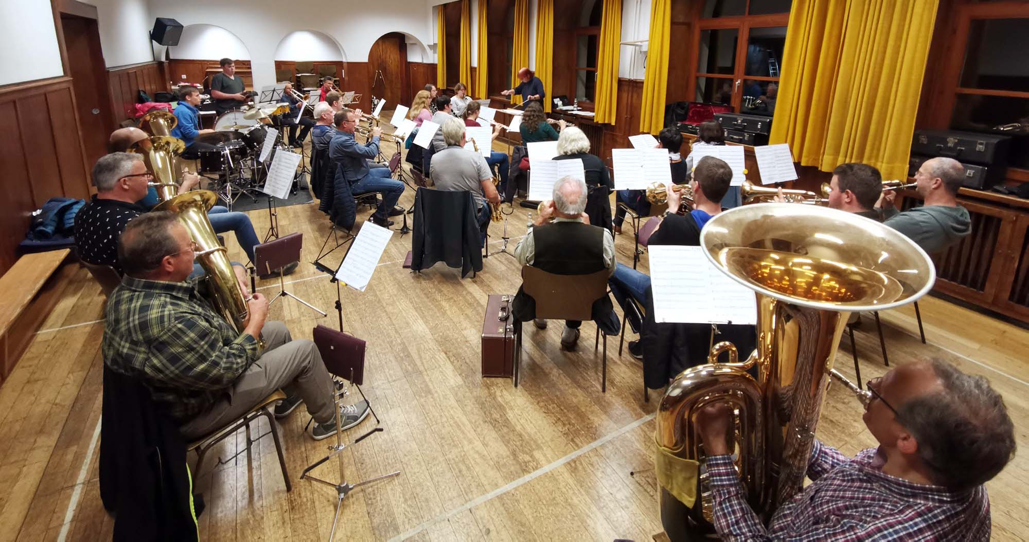 2019-10-11-NO-Oliver Vollmer-Trachtenkapelle Nordrach-Probe-IMG_20191009_210425