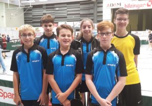Tischtennis-Jugend der DJK qualifizierte sich für die Zwischenrangliste