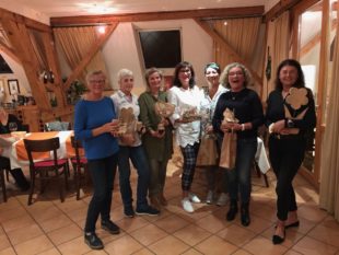 Golferinnen gingen auf Fuchsjagd