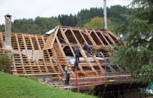 Neues Dach noch vor dem Winter