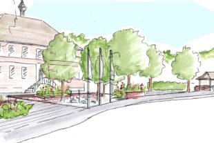 Rathausvorplatz UHB Präsentation Entwurf_