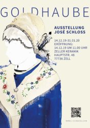 Zeller Keramik Manufaktur: Ausstellung »Goldhaube« von José Manuel Schloss