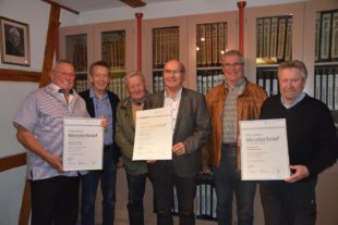 Meister ihres Fachs erhielten Ehren-Meisterbriefe