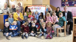 Kindergarten Unterentersbach freut sich über ein Jahr Vorlesevergnügen