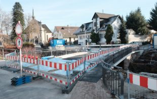 Lindenbrücke ist wieder passierbar