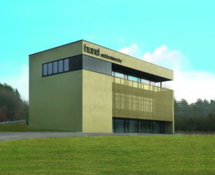 Neubau mit maximaler Flexibilität Hund Möbelwerke baut Ausstellungsgebäude in Sulzdorf