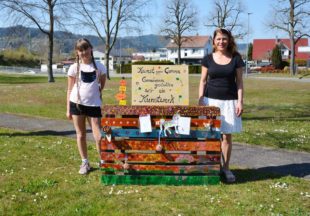 »Kunst gegen Corona« im Dorfpark