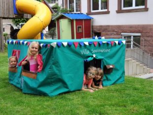 Viele genähte Überraschungen für das Kinderhaus Sonnenblume