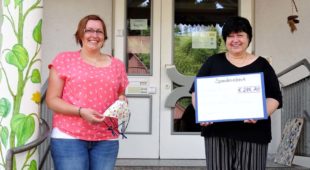 Kinderhaus Sonnenblume freut sich über unverhoffte Spende