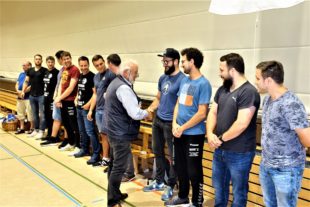 FVU-Handballer im siebten Handballhimmel
