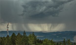 Die Wetterküche brodelte über Berg und Tal