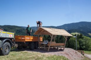 Rastplatz mit Aussicht