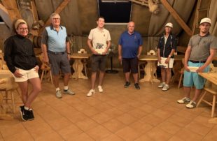 »Beinahe-Hole-in-One« von  Jakob Gißler beim »Sprudelturnier«