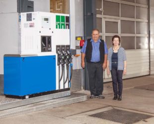 Tankstelle mit zusätzlichem Angebot