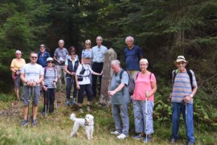 Mit dem Historischen Verein Nordrach zu Höhenhöfen und Altglashütten