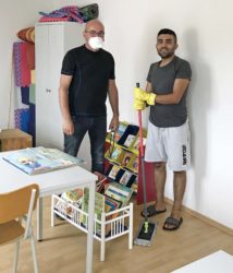 Arbeitsalltag in einer Gemeinschaftsunterkunft