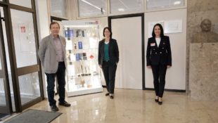 Gemeinde und Karl Knauer KG hatten Besuch vom Landtagsabgeordneten Thomas Marwein