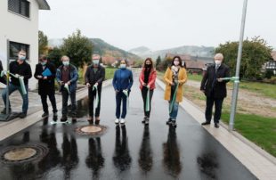 Laubenweg offiziell freigegeben