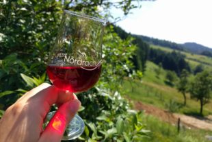 2020-10-9-NO-Touristen-Info-Wandern-Likörglas mit Landschaft