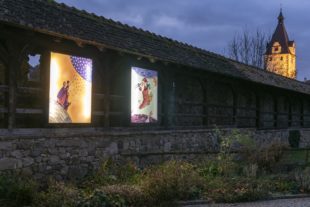 2020-11-27-GB-Gengenbach-Stadt-Adventsweg Gengenbach am Wehrgang Foto D. Wissing