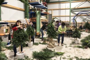 2020-11-27-NO-Gemeinde-Weihnachten in Nordrach-Bastelaktion Wichtelbäume