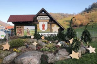 2020-11-27-NO-Gemeinde-Weihnachten in Nordrach-Ortseingang Weihnachten 2020