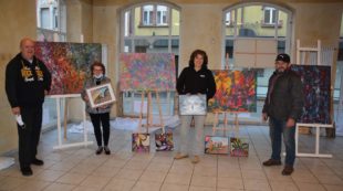 Schaufenster werden zu Kunstgalerie auf Zeit