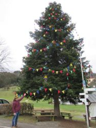 Fasnachtsbaum in Prinzbach