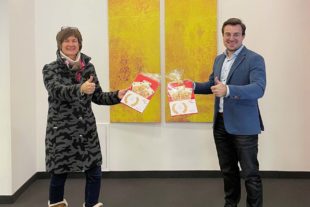 2021-3-3-Kinzigtal- Sparkasse-Planspiel Börse- Gretel Lehmann-Schilowsky und Stefan Pfaff