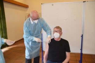 Impfstart gegen das Coronavirus in Nordrach