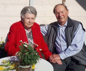 Luzia und Adolf Bühler feiern das seltene Fest der Eisernen Hochzeit