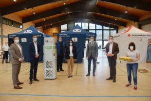 Das Testzentrum ist eine Gemeinschaftsleistung