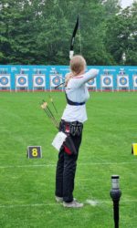 Sina Hehr und ihr großer Bogen-Wettkampf