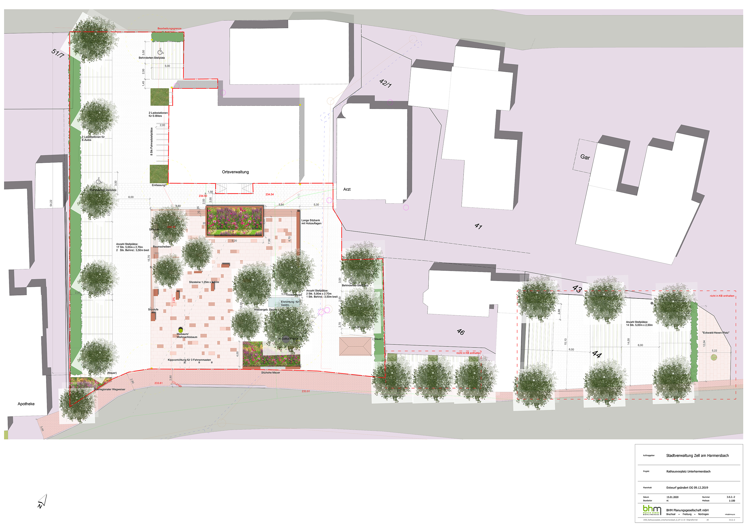 Rathausvorplatz_UH_Planung_bhm zur Vorlage 11/2021 1.€Ergänzu