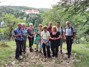 Steile Felsen, herrliche Blicke
