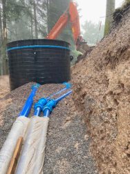 Stadt Zell erneuert den Quellsammelschacht am Löcherberg